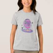 Liedjesschatt Tri-Blend shirt (Voorkant)