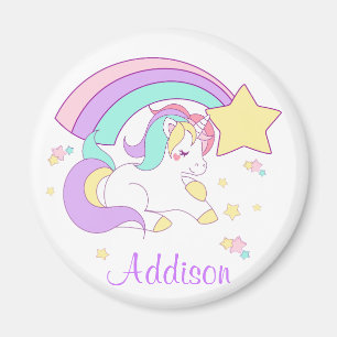 Lief Aangepast Gepersonaliseerd Magisch Regenboog Magneet