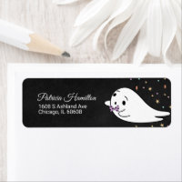 Lief Baby Spook Halloween Baby Shower Etiket
