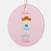 Lief Ballerina klein zusje Keramisch Ornament (Links)