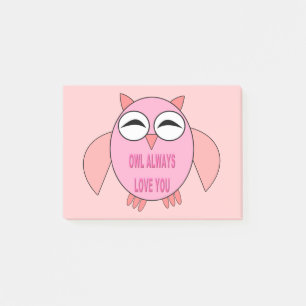 Lief bericht uil Post-it-notitieblok Post-it® Notes
