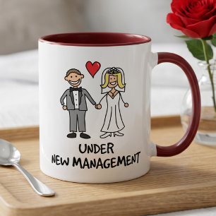 Lief bruidspaar - Onder nieuwe leiding Koffiemok
