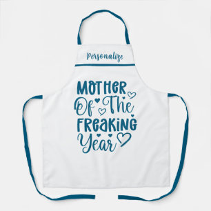 Lief cadeau met grappige spreuk voor mama keuken schort