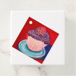 Lief Cupcke Bedankjes Labels