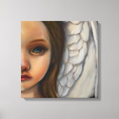 Lief engel meisje canvas afdruk (Voorkant)