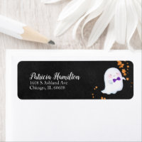 Lief Geest Halloween Baby Shower Etiket