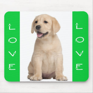 Lief gele Labrador Retriever Puppy Hond Muismat