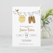 Lief geslacht neutraal kaart (Staand voorkant)