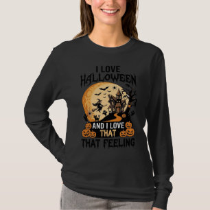 Lief Halloween Spokenhuis Maan Heks Pompoenen_1 T-shirt