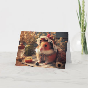 Lief Hamstertje Midzomer Kaart