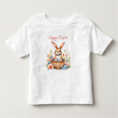 Lief  Happy Easter Bunny Rabbit Kinder Shirts (Voorkant)