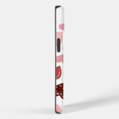 Lief hart rond zoete snoepjes Case-Mate iPhone case (Achterkant / Rechts)