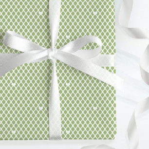Lief hart rooster mesh mooie groene verjaardag cadeaupapier