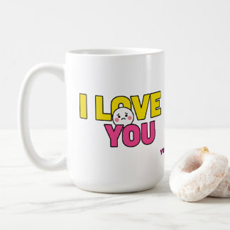 Lief ik hou van jou Grafisch voor cadeaus en kledi Koffiemok