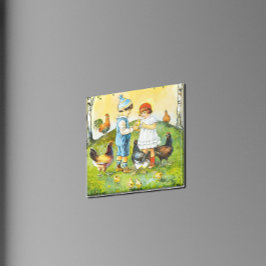 Lief Jenny Nyström Happy Easter Magneet