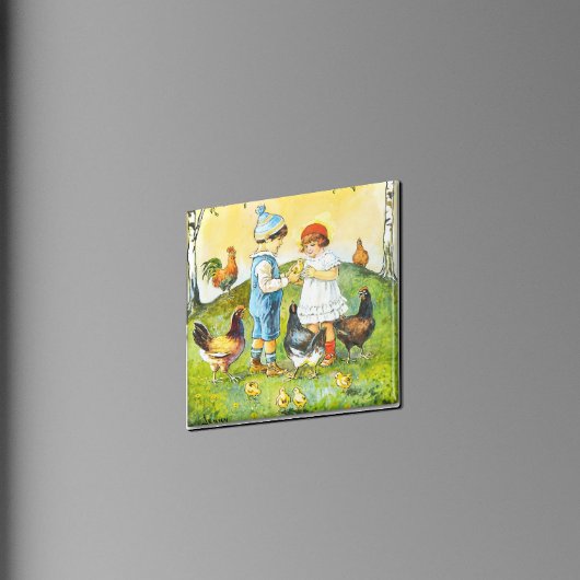 Lief  Jenny Nyström Happy Easter Magneet