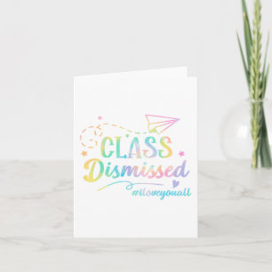 Lief jullie allemaal Cl Ontslagen laatste schoolda Kaart