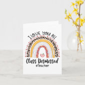 Lief jullie allemaal Cl Ontslagen Regenboog Laatst Kaart (Gele Bloem)