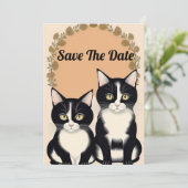 Lief kattenkoppel kaart (Staand voorkant)