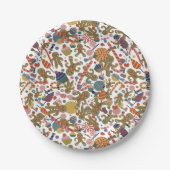 Lief Kerstmis Gingerbread Man Candy Cane Delight Papieren Bordje (Voorkant)