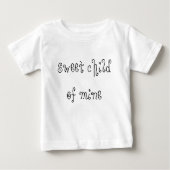 Lief kind van mij baby t-shirt (Voorkant)