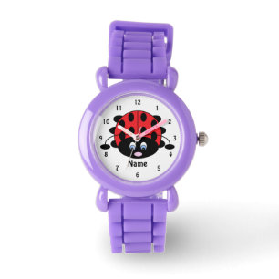 Lief klein lieveheersbeestje horloge