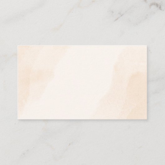 Lief klein meisje boho kleding luier rafel informatiekaartje (Achterkant)