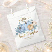 Lief klein pompoen baby shower bedankzakje (Geknipt)