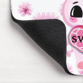 lief klein wit konijn muismat (Hoek)