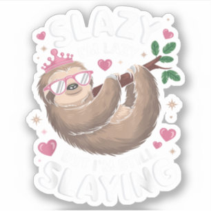 Lief Meisje Tussen De Kinderleeftijd En De Tienerj Sticker