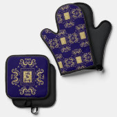 Lief Pascha Ovenwant & Pannenlap Set (Voorkant / Achterkant)