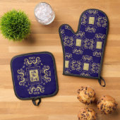 Lief Pascha Ovenwant & Pannenlap Set (Top down)