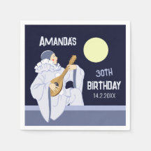 Lief  Pierrot clown lute moon CC1272 Party