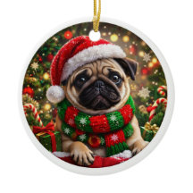 Lief Pugsley Kerst Ornament