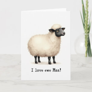 Lief Schapen Maas Dag Kaart