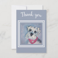 Lief Schnauzer dank u