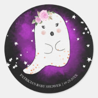 Lief spook Halloween meisje baby shower klassieker
