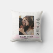 Lief Stel Aangepaste Foto Kussen (Voorkant)