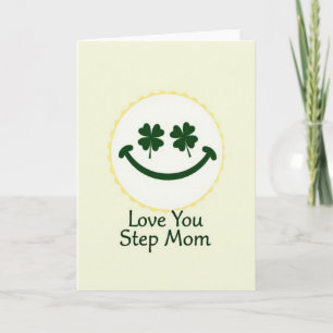 Lief Stepmom Glimlach Kaart