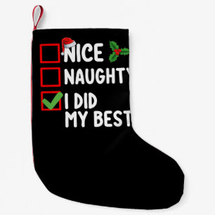 Lief Stout Ik Heb Mijn Beste Kerstlijst Familie Kleine Kerstsok