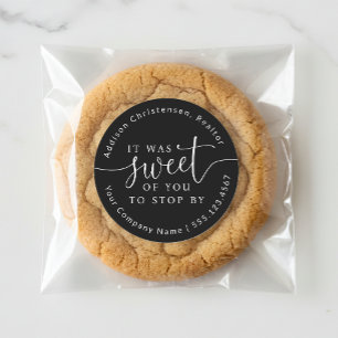 Lief van je om te stoppen door open huis gunst Sti Ronde Sticker