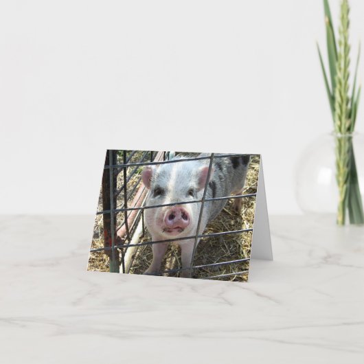 Lief varken dat aan je denkt Kaart (Voorkant)