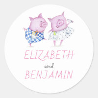 Lief Varkens Paar Bruiloft