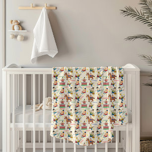 Lief Vintage Humpty Dumpty Kinderrijmpje Fleece Deken
