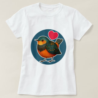 Lief vogeltje t-shirt