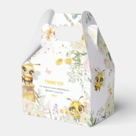 Lief voor de verjaardag van Bee dank u Bedankdoosjes