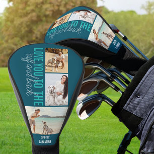 Lief voor je tot aan de Rough en terug 3 Foto Teal Golfheadcover