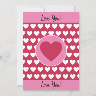 Lief voor Jou! Hartjes en Foto Valentijn Feestdagenkaart