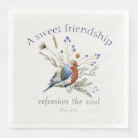 Lief Vriendschap Bijbel Verse Waterverf Quote