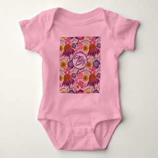 Lief Wildbloemetje Baby Meisje Romper